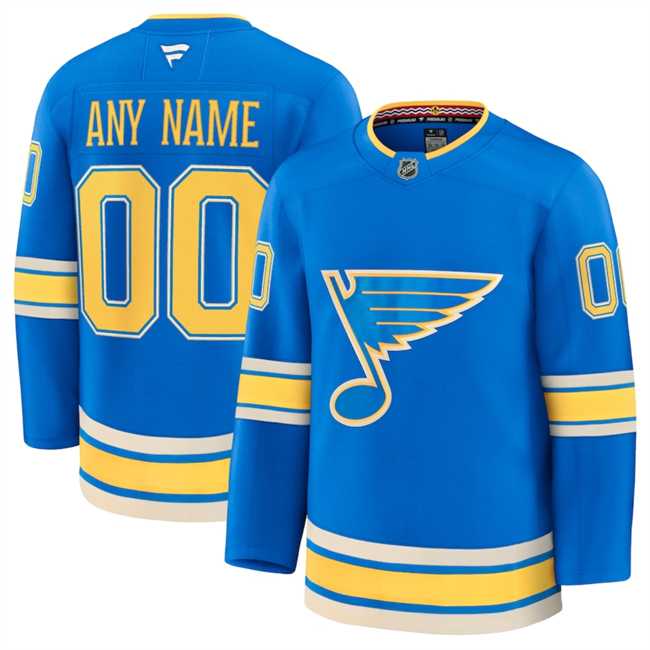 Men's St. Louis Blues Active Player Custom Blue 2024-25 Alternate Stitched Hockey Jersey,We sell and wholesale Men's St. Louis Blues Active Player Custom Blue 2024-25 Alternate Stitched Hockey Jersey on line form chian!