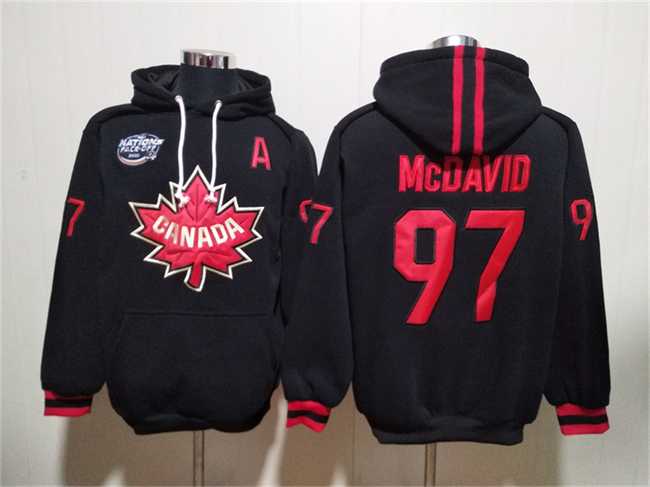 Men's Team Canada #97 Connor McDavid Black Ageless Must-Have Lace-Up Pullover Hoodie,We sell and wholesale Men's Team Canada #97 Connor McDavid Black Ageless Must-Have Lace-Up Pullover Hoodie on line form chian!