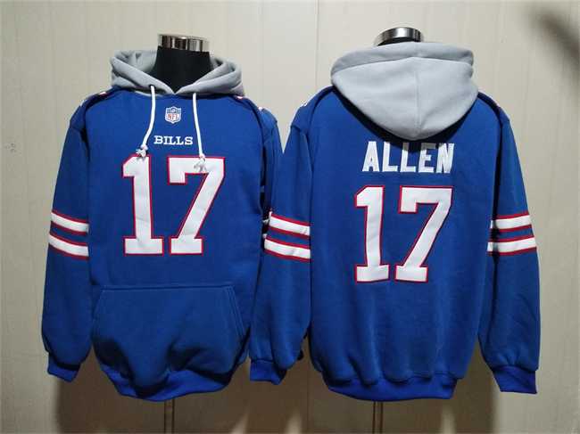 Men's Buffalo Bills #17 Josh Allen Red Blue Ageless Must-Have Lace-Up Pullover Hoodie,We sell and wholesale Men's Buffalo Bills #17 Josh Allen Red Blue Ageless Must-Have Lace-Up Pullover Hoodie on line form chian!