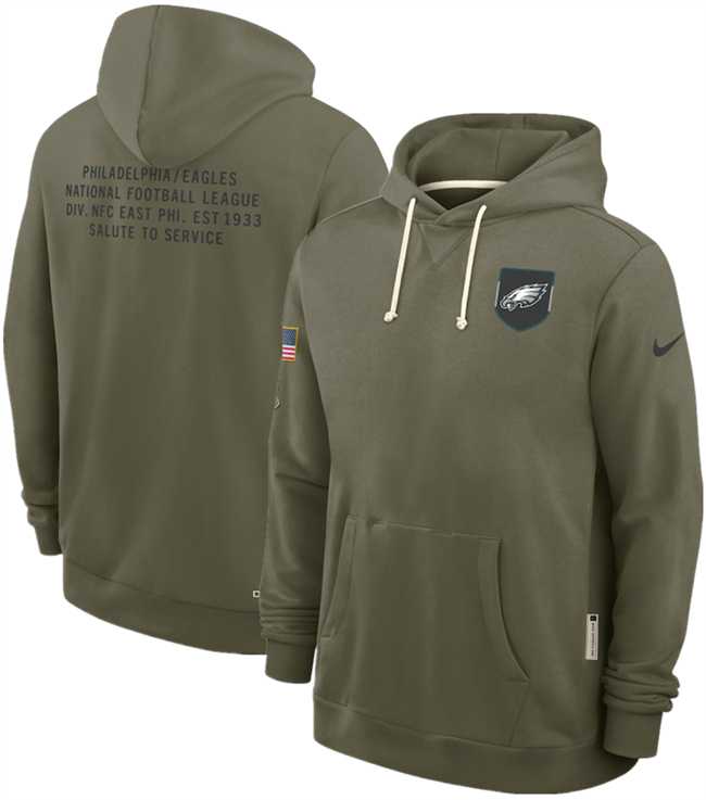 Men's Philadelphia Eagles Olive 2025 Salute to Service Pullover Hoodie,We sell and wholesale Men's Philadelphia Eagles Olive 2025 Salute to Service Pullover Hoodie on line form chian!