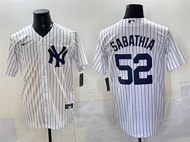 Men's New York Yankees #52 C.C. Sabathia White Cool Base Stitched Jersey,We sell and wholesale Men's New York Yankees #52 C.C. Sabathia White Cool Base Stitched Jersey on line form chian!