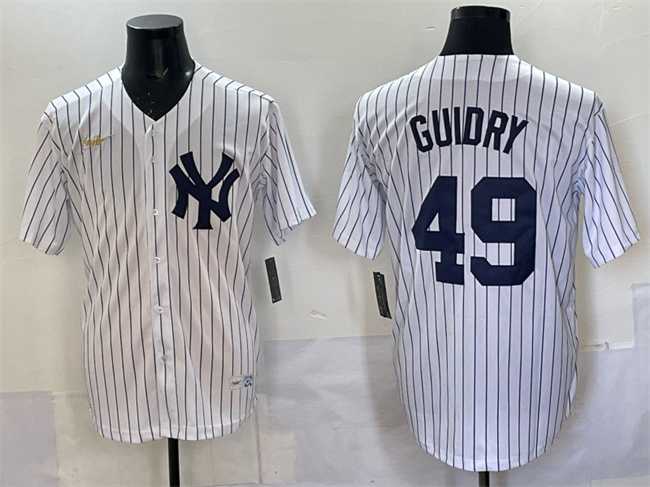 Men's New York Yankees #49 Ron Guidry White Cool Base Stitched Jersey,We sell and wholesale Men's New York Yankees #49 Ron Guidry White Cool Base Stitched Jersey on line form chian!
