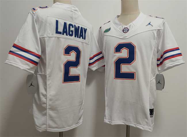 Men's Florida Gators #2 DJ Lagway White F.U.S.E. Stitched Jersey,We sell and wholesale Men's Florida Gators #2 DJ Lagway White F.U.S.E. Stitched Jersey on line form chian!