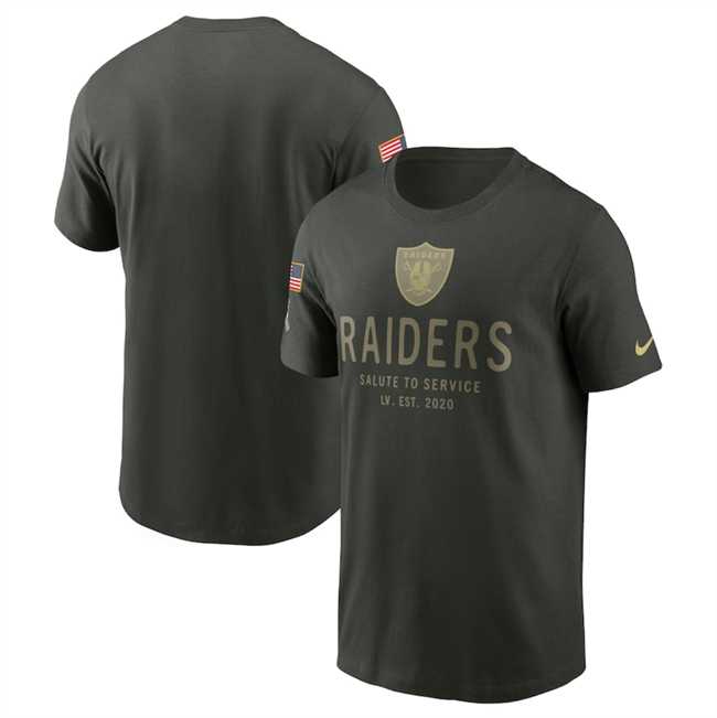 Men's Las Vegas Raiders Forest Green 2025 Salute to Service Sideline Primary Edge Dri-FIT T-Shirt,We sell and wholesale Men's Las Vegas Raiders Forest Green 2025 Salute to Service Sideline Primary Edge Dri-FIT T-Shirt on line form chian!