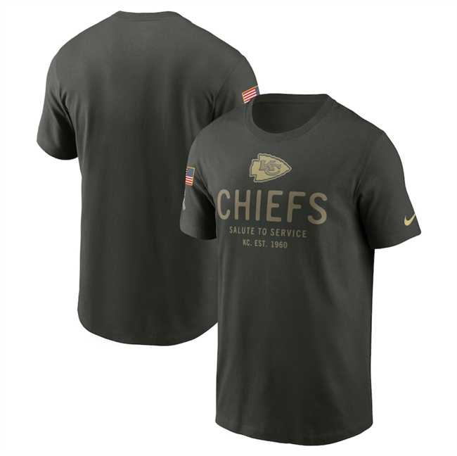 Men's Kansas City Chiefs Forest Green 2025 Salute to Service Sideline Primary Edge Dri-FIT T-Shirt,We sell and wholesale Men's Kansas City Chiefs Forest Green 2025 Salute to Service Sideline Primary Edge Dri-FIT T-Shirt on line form chian!