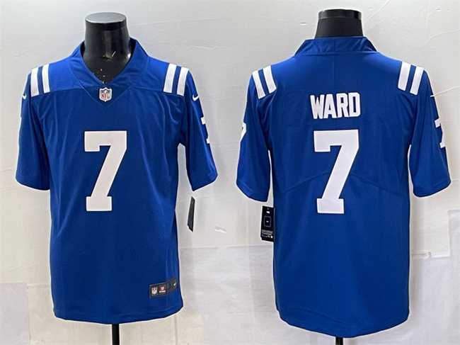 Men's Indianapolis Colts #7 Charvarius Ward Blue Vapor Limited Stitched Jersey,We sell and wholesale Men's Indianapolis Colts #7 Charvarius Ward Blue Vapor Limited Stitched Jersey on line form chian!