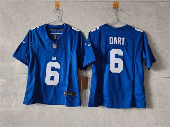 Women's New York Giants #6 Jaxson Dart Blue F.U.S.E. Vapor Limited Stitched Jersey,We sell and wholesale Women's New York Giants #6 Jaxson Dart Blue F.U.S.E. Vapor Limited Stitched Jersey on line form chian!