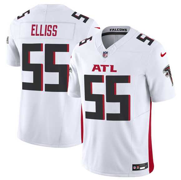 Men's Atlanta Falcons #55 Kaden Elliss White 2025 F.U.S.E. Vapor Untouchable Limited Stitched Jersey Dzhi,We sell and wholesale Men's Atlanta Falcons #55 Kaden Elliss White 2025 F.U.S.E. Vapor Untouchable Limited Stitched Jersey Dzhi on line form chian!