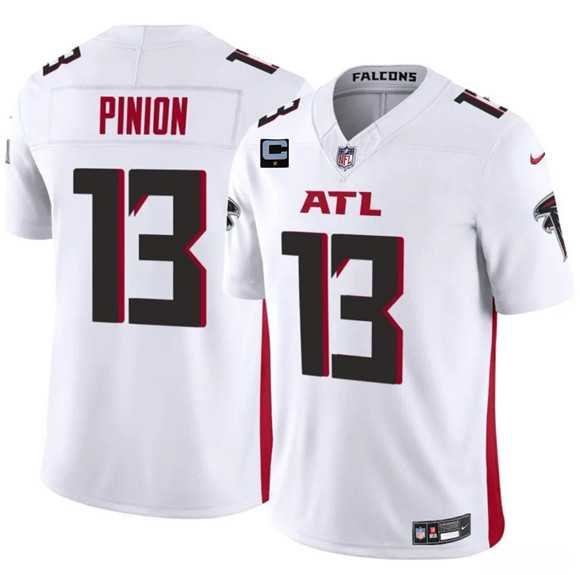 Men's Atlanta Falcons #13 Bradley Pinion White 2025 F.U.S.E With 1-Star C Patch Vapor Untouchable Limited Stitched Jersey Dzhi,We sell and wholesale Men's Atlanta Falcons #13 Bradley Pinion White 2025 F.U.S.E With 1-Star C Patch Vapor Untouchable Limited Stitched Jersey Dzhi on line form chian!