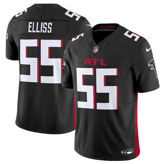 Men's Atlanta Falcons #55 Kaden Elliss Black 2025 F.U.S.E. Vapor Untouchable Limited Stitched Jersey Dzhi,We sell and wholesale Men's Atlanta Falcons #55 Kaden Elliss Black 2025 F.U.S.E. Vapor Untouchable Limited Stitched Jersey Dzhi on line form chian!