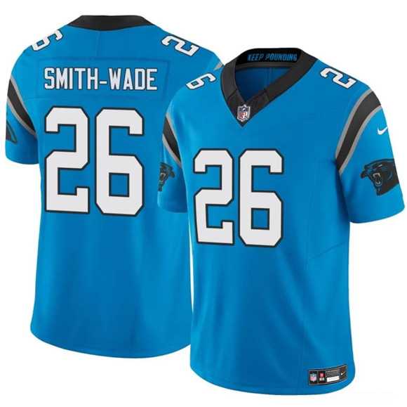 Men's Carolina Panthers #26 Chau Smith-Wade Blue 2025 F.U.S.E. Vapor Limited Stitched Jersey Dzhi,We sell and wholesale Men's Carolina Panthers #26 Chau Smith-Wade Blue 2025 F.U.S.E. Vapor Limited Stitched Jersey Dzhi on line form chian!