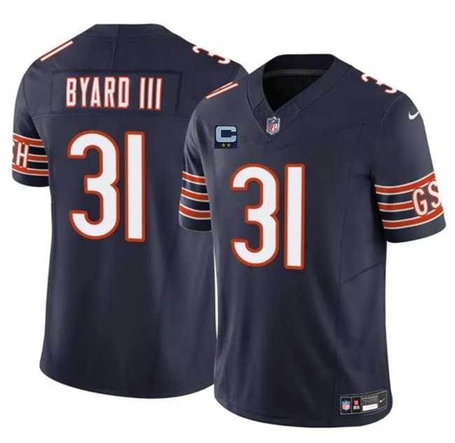Men's Chicago Bears #31 Kevin Byard III Navy 2025 F.U.S.E. With 2-Star C Patch Vapor Untouchable Limited Stitched Jersey Dzhi,We sell and wholesale Men's Chicago Bears #31 Kevin Byard III Navy 2025 F.U.S.E. With 2-Star C Patch Vapor Untouchable Limited Stitched Jersey Dzhi on line form chian!