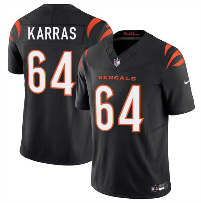 Men's Cincinnati Bengals #64 Ted Karras Black 2025 F.U.S.E. Vapor Untouchable Limited Stitched Jersey Dzhi,We sell and wholesale Men's Cincinnati Bengals #64 Ted Karras Black 2025 F.U.S.E. Vapor Untouchable Limited Stitched Jersey Dzhi on line form chian!