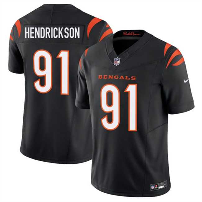 Men's Cincinnati Bengals #91 Trey Hendrickson Black 2025 F.U.S.E. Vapor Untouchable Limited Stitched Jersey Dzhi,We sell and wholesale Men's Cincinnati Bengals #91 Trey Hendrickson Black 2025 F.U.S.E. Vapor Untouchable Limited Stitched Jersey Dzhi on line form chian!