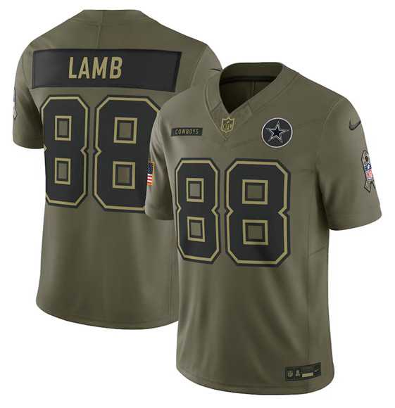 Men's Dallas Cowboys #88 CeeDee Lamb Olive 2025 Salute to Service Limited Stitched Jersey Dyin,We sell and wholesale Men's Dallas Cowboys #88 CeeDee Lamb Olive 2025 Salute to Service Limited Stitched Jersey Dyin on line form chian!
