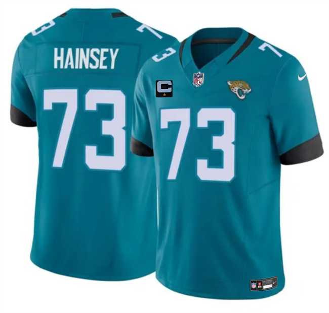 Men's Jacksonville Jaguars #73 Robert Hainsey Teal 2025 F.U.S.E. With 1-Star C Patch Vapor Untouchable Limited Stitched Jersey Dzhi,We sell and wholesale Men's Jacksonville Jaguars #73 Robert Hainsey Teal 2025 F.U.S.E. With 1-Star C Patch Vapor Untouchable Limited Stitched Jersey Dzhi on line form chian!