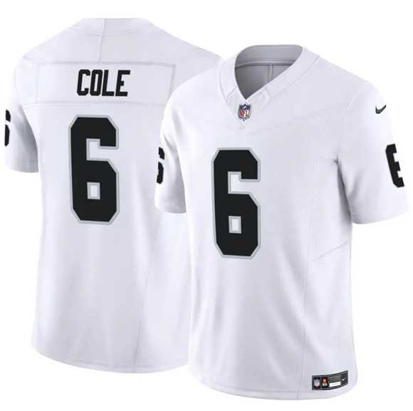 Men's Las Vegas Raiders #6 A.J. Cole White 2025 F.U.S.E. Vapor Untouchable Limited Stitched Jersey Dzhi,We sell and wholesale Men's Las Vegas Raiders #6 A.J. Cole White 2025 F.U.S.E. Vapor Untouchable Limited Stitched Jersey Dzhi on line form chian!