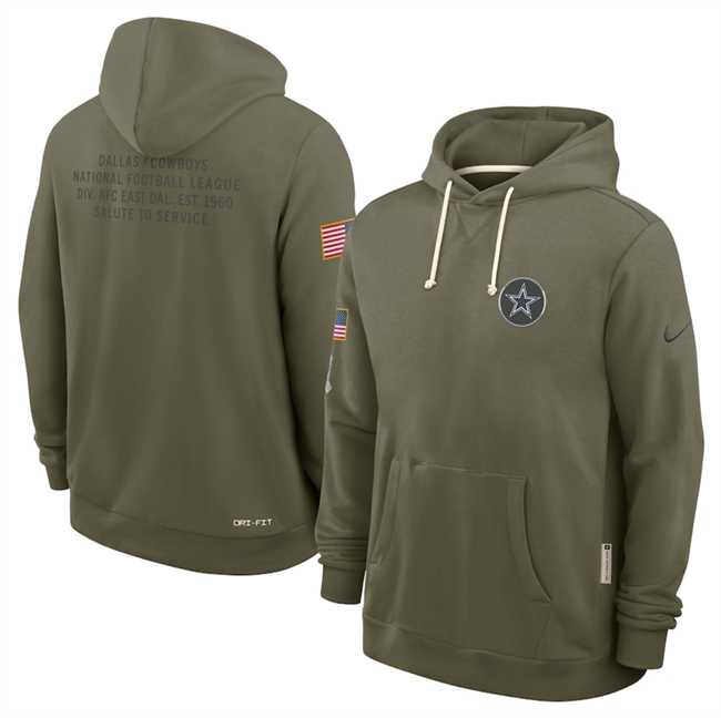 Men's Dallas Cowboys Olive 2025 Salute to Service Pullover Hoodie,We sell and wholesale Men's Dallas Cowboys Olive 2025 Salute to Service Pullover Hoodie on line form chian!