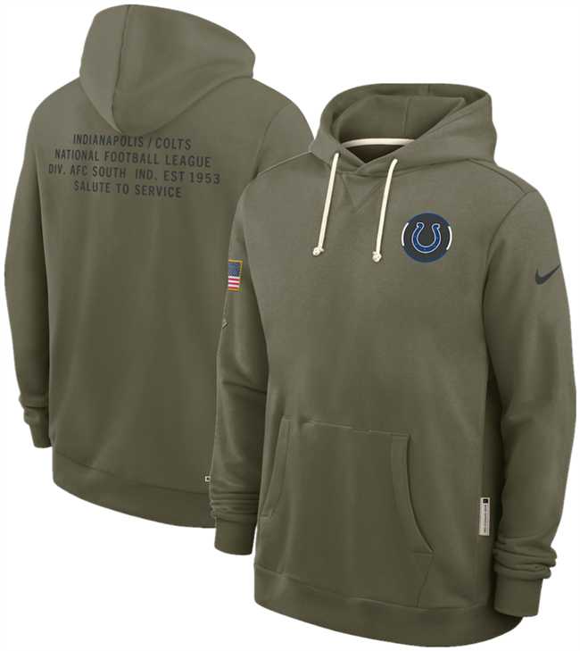 Men's Indianapolis Colts Olive 2025 Salute to Service Pullover Hoodie,We sell and wholesale Men's Indianapolis Colts Olive 2025 Salute to Service Pullover Hoodie on line form chian!