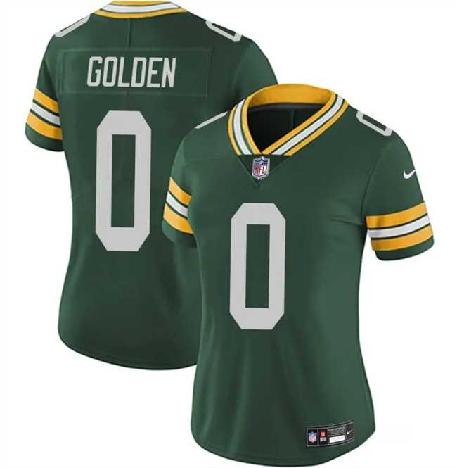 Women's Green Bay Packers #0 Matthew Golden Green 2025 Draft Vapor Untouchable Limited Stitched Jersey Dzhi,We sell and wholesale Women's Green Bay Packers #0 Matthew Golden Green 2025 Draft Vapor Untouchable Limited Stitched Jersey Dzhi on line form chian!