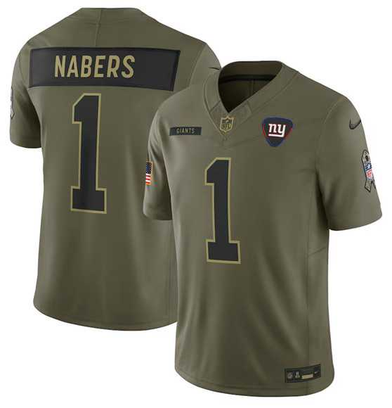 Men's New York Giants #1 Malik Nabers Olive 2025 Salute to Service Limited Stitched Jersey Dyin,We sell and wholesale Men's New York Giants #1 Malik Nabers Olive 2025 Salute to Service Limited Stitched Jersey Dyin on line form chian!