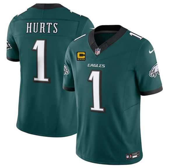 Men's Philadelphia Eagles #1 Jalen Jurts Green 2025 F.U.S.E. With 4-Star C Patch Vapor Untouchable Limited Stitched Jersey Dzhi,We sell and wholesale Men's Philadelphia Eagles #1 Jalen Jurts Green 2025 F.U.S.E. With 4-Star C Patch Vapor Untouchable Limited Stitched Jersey Dzhi on line form chian!