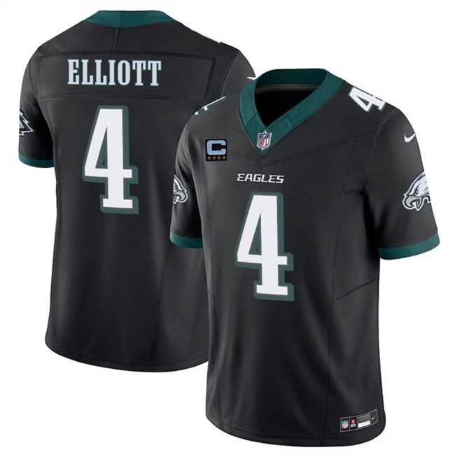 Men's Philadelphia Eagles #4 Jake Elliott Black 2025 F.U.S.E. With 4-Star C Patch Vapor Untouchable Limited Throwback Stitched Jersey Dzhi,We sell and wholesale Men's Philadelphia Eagles #4 Jake Elliott Black 2025 F.U.S.E. With 4-Star C Patch Vapor Untouchable Limited Throwback Stitched Jersey Dzhi on line form chian!