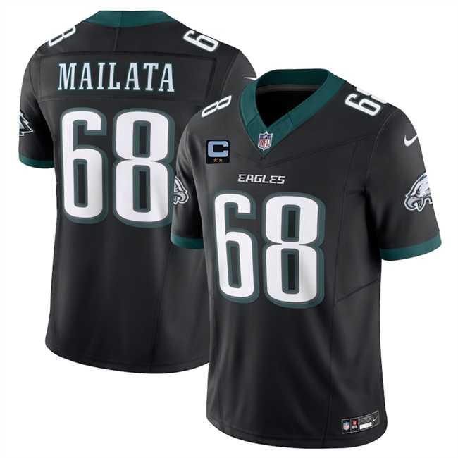 Men's Philadelphia Eagles #68 Jordan Mailata Black 2025 F.U.S.E. With 2-Star C Patch Vapor Untouchable Limited Stitched Jersey Dzhi,We sell and wholesale Men's Philadelphia Eagles #68 Jordan Mailata Black 2025 F.U.S.E. With 2-Star C Patch Vapor Untouchable Limited Stitched Jersey Dzhi on line form chian!