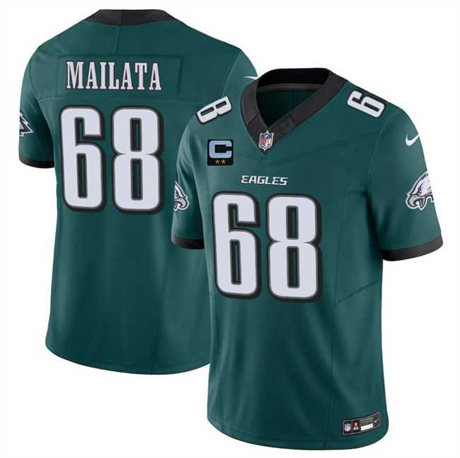 Men's Philadelphia Eagles #68 Jordan Mailata Green 2025 F.U.S.E. With 2-Star C Patch Vapor Untouchable Limited Stitched Jersey Dzhi,We sell and wholesale Men's Philadelphia Eagles #68 Jordan Mailata Green 2025 F.U.S.E. With 2-Star C Patch Vapor Untouchable Limited Stitched Jersey Dzhi on line form chian!