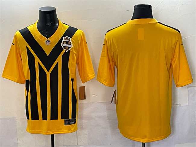 Men's Pittsburgh Steelers Blank Gold 1933 Throwback Alternate Stitched Jersey,We sell and wholesale Men's Pittsburgh Steelers Blank Gold 1933 Throwback Alternate Stitched Jersey on line form chian!
