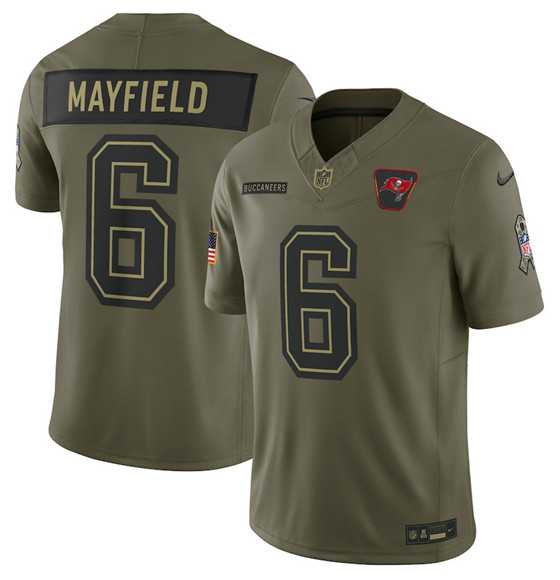 Men's Tampa Bay Buccaneers #6 Baker Mayfield Olive 2025 Salute to Service Limited Stitched Jersey Dyin,We sell and wholesale Men's Tampa Bay Buccaneers #6 Baker Mayfield Olive 2025 Salute to Service Limited Stitched Jersey Dyin on line form chian!