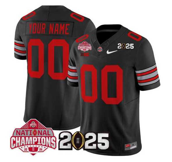 Men's Ohio State Buckeyes Active Player Custom Black 2025 CFP Final With National Champions Patch F.U.S.E. Vapor Limited Stitched Jersey,We sell and wholesale Men's Ohio State Buckeyes Active Player Custom Black 2025 CFP Final With National Champions Patch F.U.S.E. Vapor Limited Stitched Jersey on line form chian!