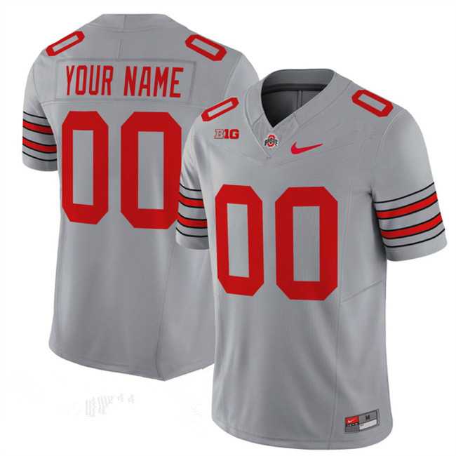 Men's Ohio State Buckeyes Active Player Custom Grey  F.U.S.E. Vapor Limited Stitched Football Jersey,We sell and wholesale Men's Ohio State Buckeyes Active Player Custom Grey  F.U.S.E. Vapor Limited Stitched Football Jersey on line form chian!