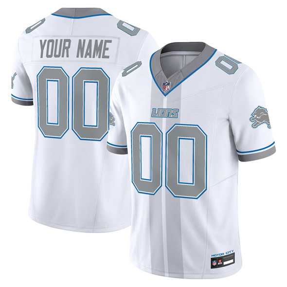 Men's Detroit Lions Customized White 2025 F.U.S.E. 'Motor City Racing Edition' Vapor Limited Stitched Jersey,We sell and wholesale Men's Detroit Lions Customized White 2025 F.U.S.E. 'Motor City Racing Edition' Vapor Limited Stitched Jersey on line form chian!