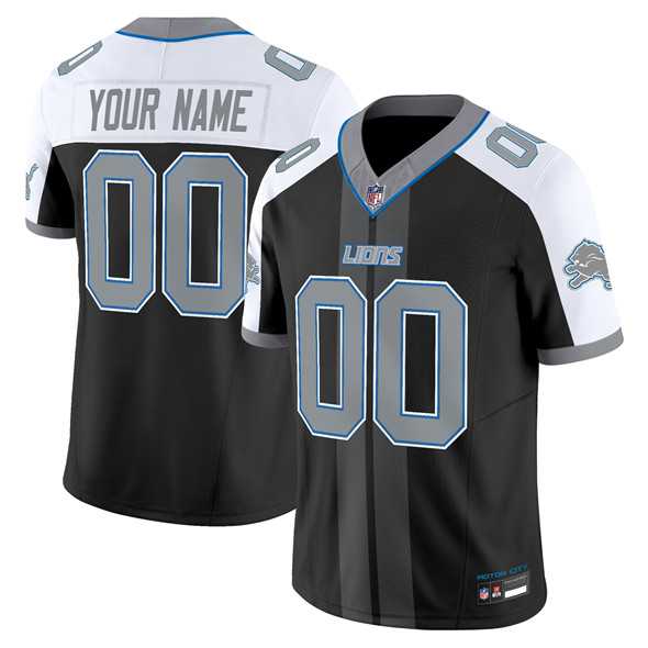 Men's Detroit Lions Customized Black Alternate 2025 F.U.S.E. 'Motor City Racing Edition' Vapor Limited Stitched Jersey,We sell and wholesale Men's Detroit Lions Customized Black Alternate 2025 F.U.S.E. 'Motor City Racing Edition' Vapor Limited Stitched Jersey on line form chian!