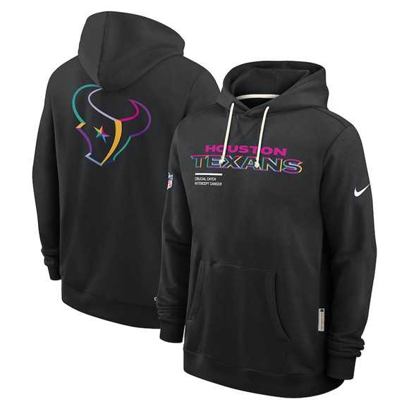 Men's Houston Texans Black 2025 Crucial Catch Dri-FIT Hoodie,We sell and wholesale Men's Houston Texans Black 2025 Crucial Catch Dri-FIT Hoodie on line form chian!