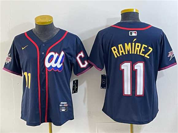 Youth American League #11 Jose Ramirez Navy 2025 All-Star Edition Limited Stitched Jersey,We sell and wholesale Youth American League #11 Jose Ramirez Navy 2025 All-Star Edition Limited Stitched Jersey on line form chian!
