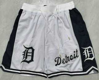 Men's Detroit Tigers White Just Don Shorts Shorts,We sell and wholesale Men's Detroit Tigers White Just Don Shorts Shorts on line form chian!