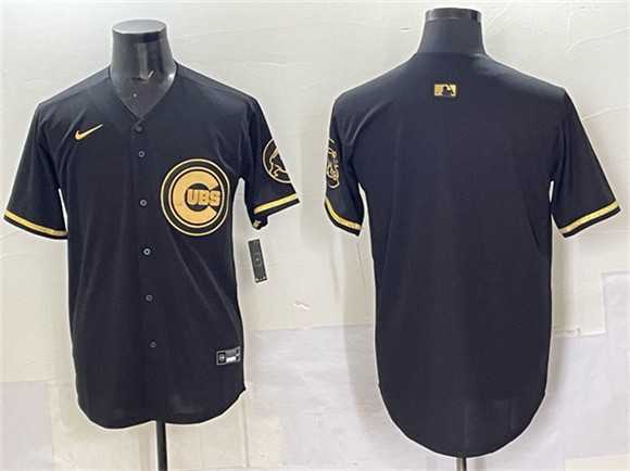 Men's Chicago Cubs Blank Black Gold Limited Stitched Jersey,We sell and wholesale Men's Chicago Cubs Blank Black Gold Limited Stitched Jersey on line form chian!