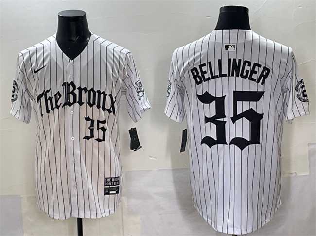 Men's New York Yankees #35 Cody Bellinger White Pinstripe 'Gothic Legacy Edition' Vapor Premier Limited Stitched Jersey,We sell and wholesale Men's New York Yankees #35 Cody Bellinger White Pinstripe 'Gothic Legacy Edition' Vapor Premier Limited Stitched Jersey on line form chian!
