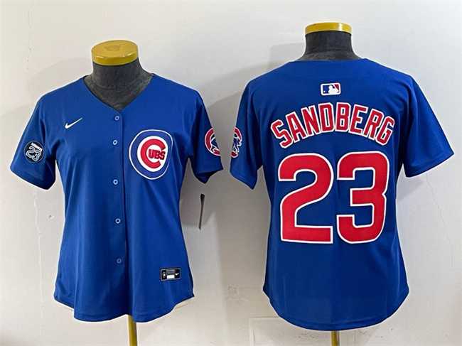 Youth Chicago Cubs #23 Ryne Sandberg Royal 'Ryne Sandberg Tribute' Vapor Limited V2 Stitched Jersey,We sell and wholesale Youth Chicago Cubs #23 Ryne Sandberg Royal 'Ryne Sandberg Tribute' Vapor Limited V2 Stitched Jersey on line form chian!