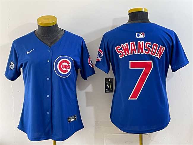 Youth Chicago Cubs #7 Dansby Swanson Royal 'Ryne Sandberg Tribute' Vapor Limited V2 Stitched Jersey,We sell and wholesale Youth Chicago Cubs #7 Dansby Swanson Royal 'Ryne Sandberg Tribute' Vapor Limited V2 Stitched Jersey on line form chian!