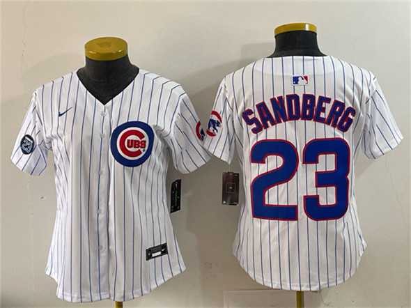 Youth Chicago Cubs #23 Ryne Sandberg White Pinstripe 'Ryne Sandberg Tribute' Vapor Limited V2 Stitched Jersey,We sell and wholesale Youth Chicago Cubs #23 Ryne Sandberg White Pinstripe 'Ryne Sandberg Tribute' Vapor Limited V2 Stitched Jersey on line form chian!
