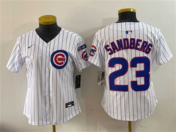 Youth Chicago Cubs #23 Ryne Sandberg White Pinstripe 'Ryne Sandberg Tribute' Vapor Limited V3 Stitched Jersey,We sell and wholesale Youth Chicago Cubs #23 Ryne Sandberg White Pinstripe 'Ryne Sandberg Tribute' Vapor Limited V3 Stitched Jersey on line form chian!