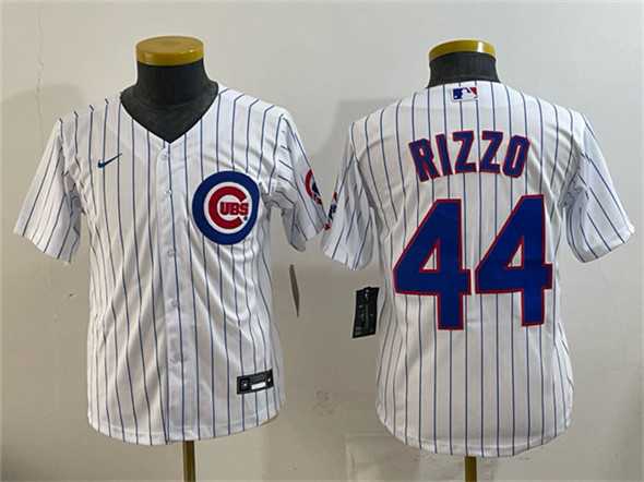 Youth Chicago Cubs #44 Anthony Rizzo White Cool Base Stitched Jersey,We sell and wholesale Youth Chicago Cubs #44 Anthony Rizzo White Cool Base Stitched Jersey on line form chian!