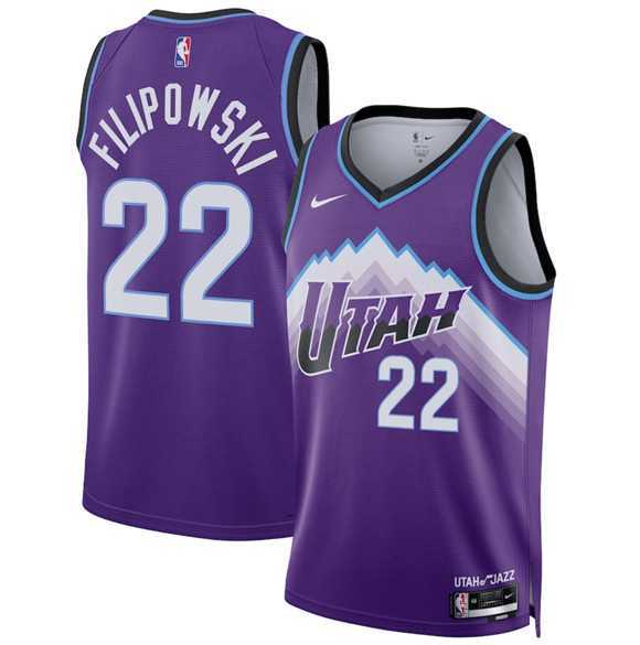 Men's Utah Jazz #22 Kyle Filipowski Purple 2025 Icon Edition Stitched Jersey Dzhi,We sell and wholesale Men's Utah Jazz #22 Kyle Filipowski Purple 2025 Icon Edition Stitched Jersey Dzhi on line form chian!
