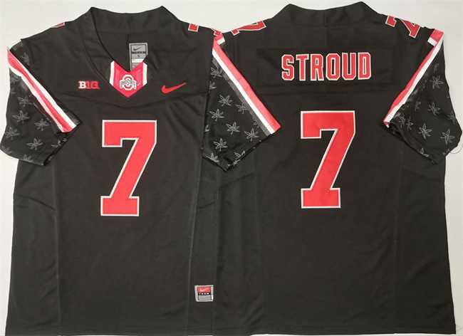 Men's Ohio State Buckeyes #7 C.J. Stroud Black 2025 F.U.S.E. Limited Stitched Jersey,We sell and wholesale Men's Ohio State Buckeyes #7 C.J. Stroud Black 2025 F.U.S.E. Limited Stitched Jersey on line form chian!