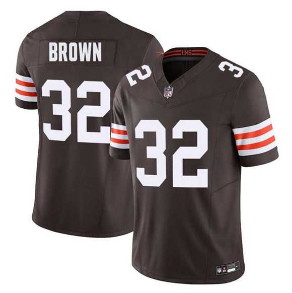Men's Cleveland Browns #32 Jim Brown Brown F.U.S.E. Vapor Limited Stitched Jersey Dzhi,We sell and wholesale Men's Cleveland Browns #32 Jim Brown Brown F.U.S.E. Vapor Limited Stitched Jersey Dzhi on line form chian!