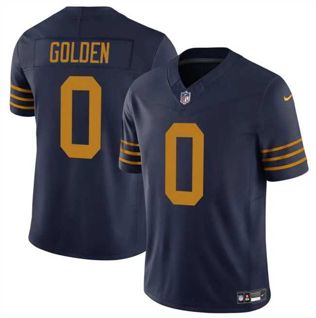 Men's Green Bay Packers #0 Matthew Golden Navy The 1923 Classic Vapor F.U.S.E. Limited Stitched Jersey Dzhi,We sell and wholesale Men's Green Bay Packers #0 Matthew Golden Navy The 1923 Classic Vapor F.U.S.E. Limited Stitched Jersey Dzhi on line form chian!