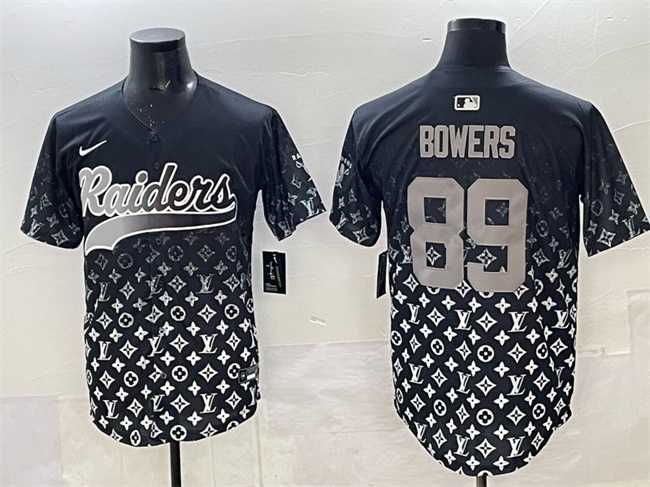 Men's Las Vegas Raiders #89 Brock Bowers Black Limited Stitched Baseball Jersey,We sell and wholesale Men's Las Vegas Raiders #89 Brock Bowers Black Limited Stitched Baseball Jersey on line form chian!